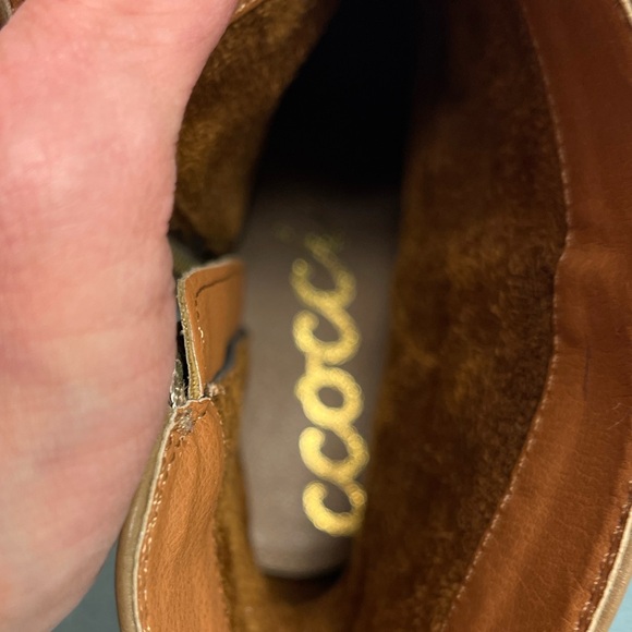 Ccocci Western Style Ankle Boot Women’s 8.5 Tan - Picture 11 of 13